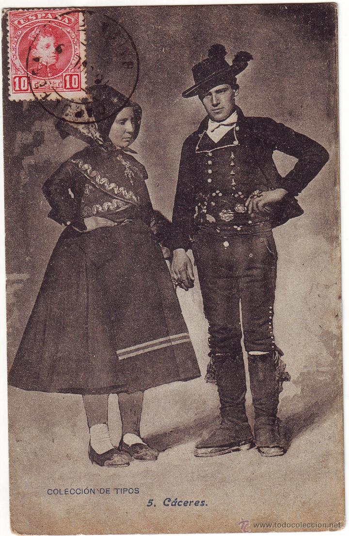 Postales: PC-104  C&Aacute;CERES . COLECCI&Oacute;N DE TIPOS - Foto 1
