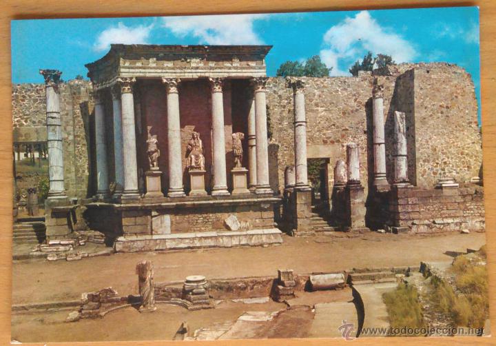 Postales: MERIDA - ANFITEATRO ROMANO - Foto 1