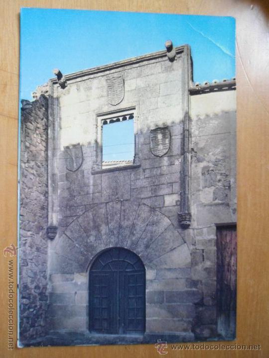 Postales: ANTIGUA POSTAL CACERES SOLAR DE LOS ULLOA - Foto 1