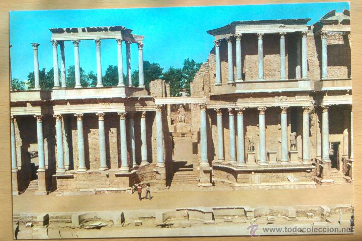 Postales: MERIDA - ANFITEATRO ROMANO - Foto 1