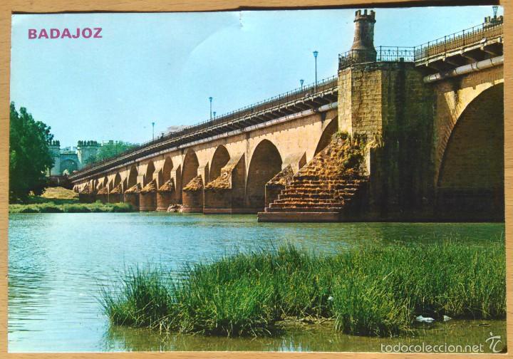 Postales: BADAJOZ - PUENTE DE PALMA - Foto 1