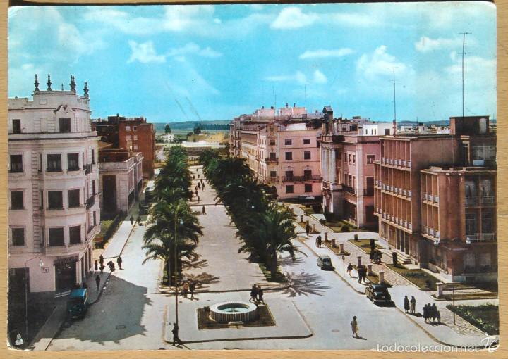 Postales: BADAJOZ - AVENIDA GENERAL VARELA - Foto 1