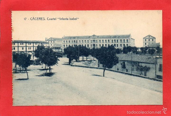 Postales: caceres. 17 cuartel infanta isabel. thomas - Foto 1