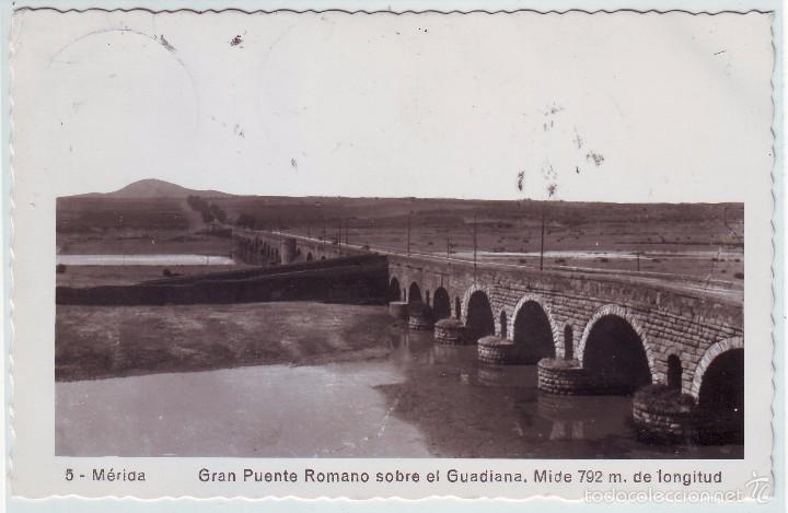 Postales: PB-123 M&Eacute;RIDA PUENTE ROMANO - Foto 1