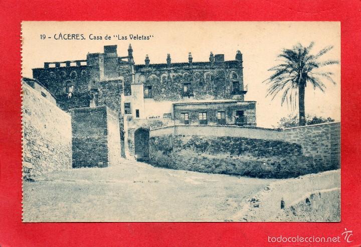 Postales: c&aacute;ceres. 19 casa de las veletas. thomas - Foto 1