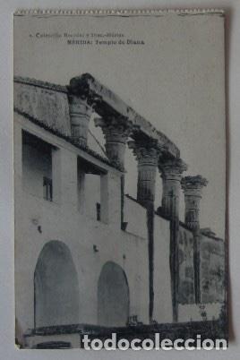 Postales: POSTAL DE MERIDA - TEMPLO DE DIANA - Foto 1