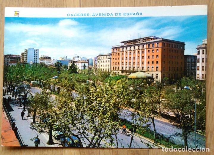 Postales: caceres - avenida de espa&ntilde;a - Foto 1
