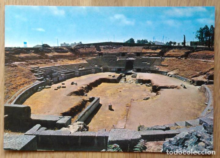 Postales: MERIDA - ANFITEATRO ROMANO - Foto 1