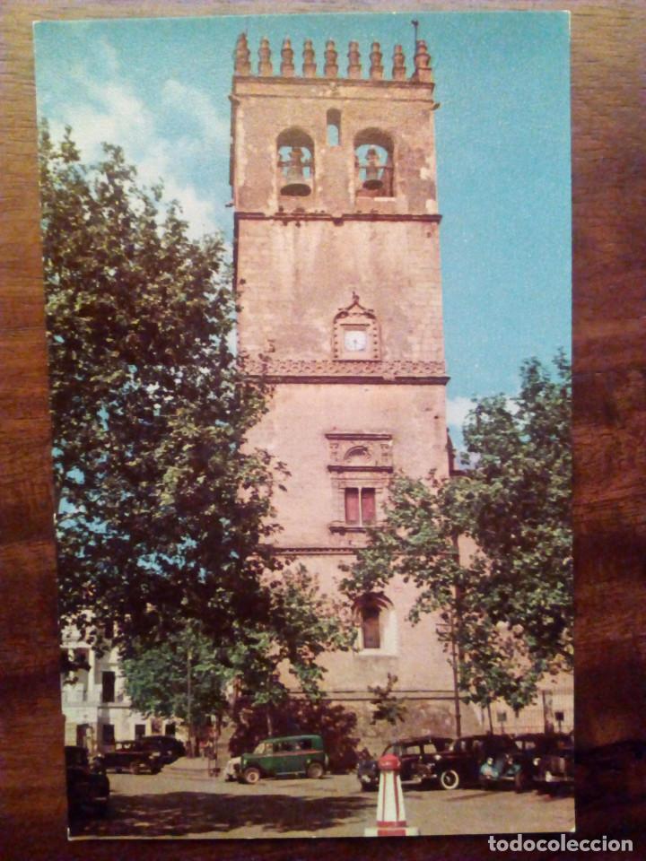 Postales: Badajoz. 1-Torre de La Catedral. Ediciones A.D. - Foto 1