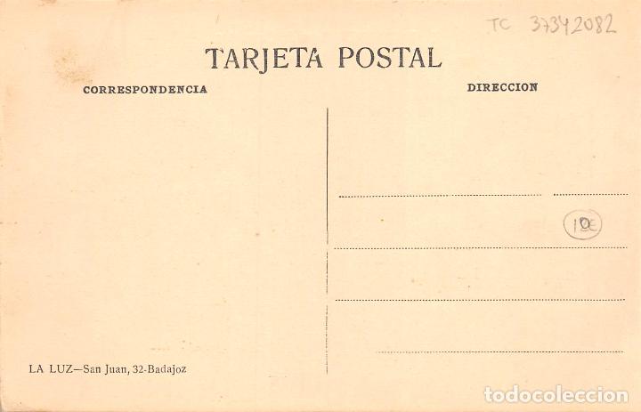 Postales: BADAJOZ.- PLAZA DE CERVANTES - Foto 2