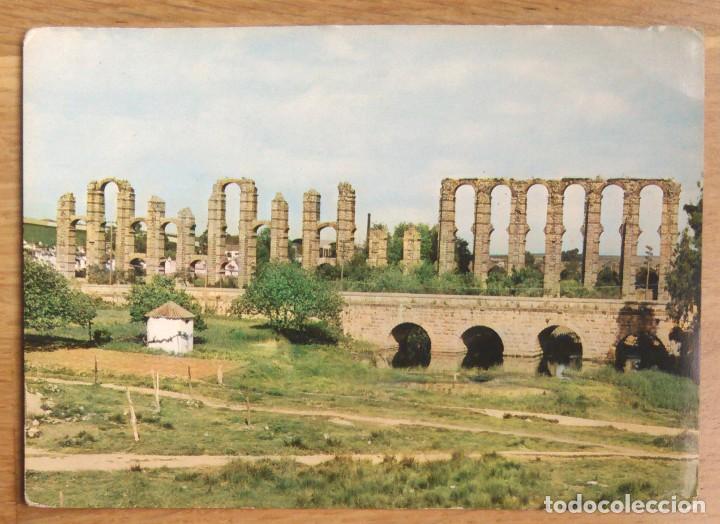Postales: MERIDA - ACUEDUCTO Y PUENTE ROMANO - Foto 1