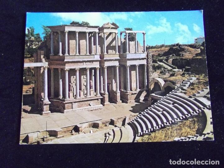 Postales: BADAJOZ-V43-MERIDA-TEATRO ROMANO - Foto 1