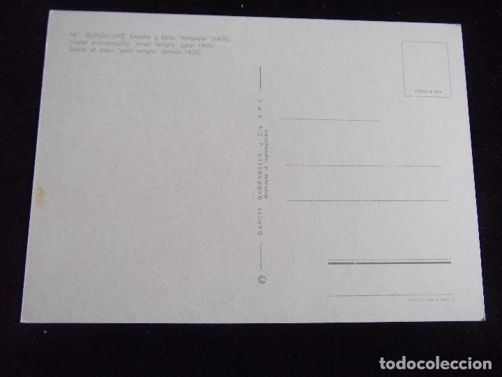 Postales: CACERES-V43-GUADALUPE-TEMPLETE - Foto 2