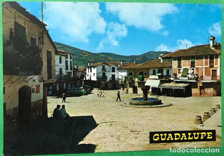 Postales: Guadalupe - C&aacute;ceres- Plaza del General&iacute;simo - Foto 1