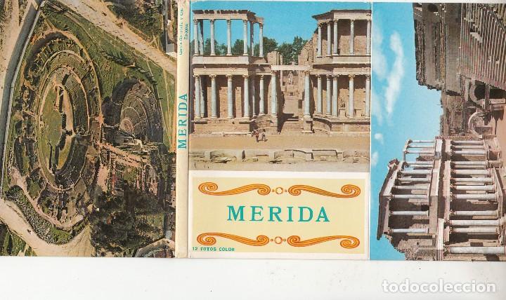 Postales: MERIDA. BLOCK DE 12 POSTALES A COLOR - Foto 1