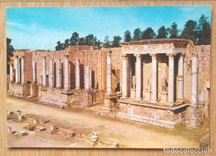 Postales: MERIDA - ANFITEATRO ROMANO - Foto 1