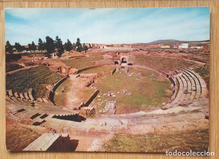 Postales: MERIDA - ANFITEATRO ROMANO - Foto 1