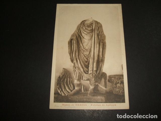 Postales: MERIDA BADAJOZ ESTATUA DE AGRIPPA - Foto 1
