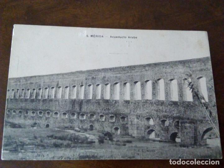 Postales: M&eacute;rida. Acueducto &Aacute;rabe.Sin Editor. - Foto 1