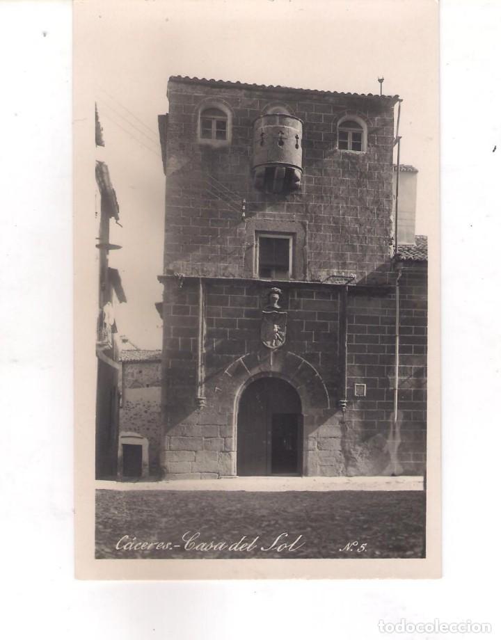 Postales: POSTAL DE C&Aacute;CERES, CASA DEL SOL. - Foto 1