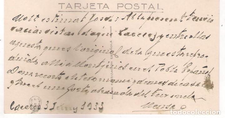Postales: POSTAL DE C&Aacute;CERES, CASA DEL SOL. - Foto 2