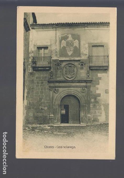 Postales: C&Aacute;CERES.- CASA SOLARIEGA - Foto 1