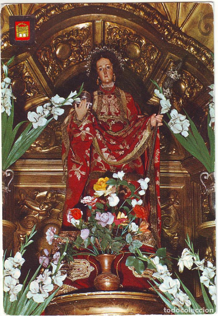 Postales: PB-34  M&Eacute;RIDA - SANTA EULALIA PATRONA DE M&Eacute;RIDA - Foto 1