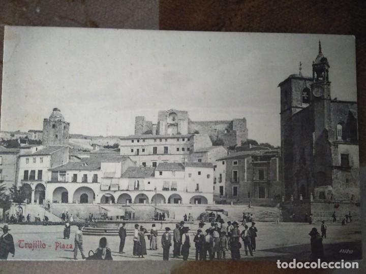 Postales: TRUJILLO.   PLAZA.  SIN CIRCULAR. - Foto 1