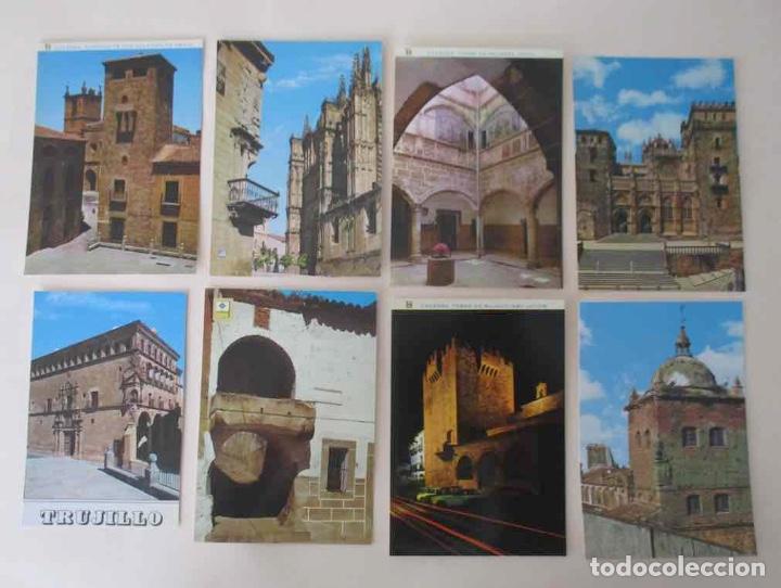 Postales: LOTE DE 32 POSTALES DE CACERES - Foto 2