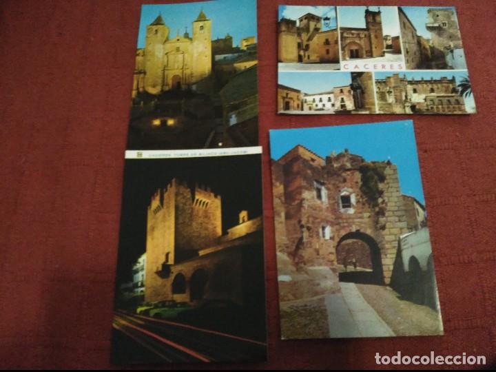 Postales: 4 postales caceres sin circular - Foto 1
