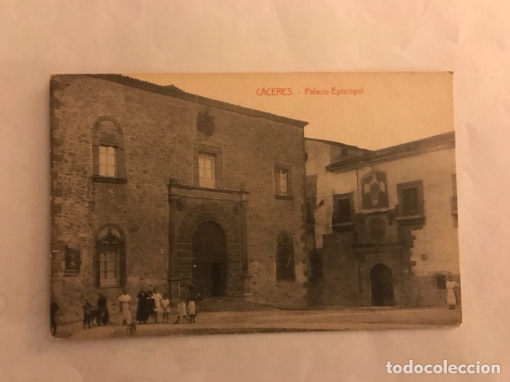 Postales: C&Aacute;CERES, Postal. PALACIO EPISCOPAL (h.1930?) - Foto 1