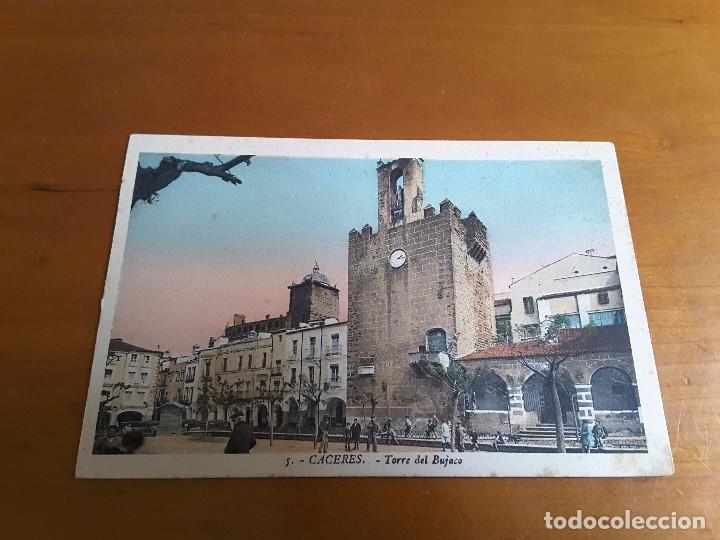 Postales: POSTAL C&Aacute;CERES - TORRE DEL BUJACO - Foto 1