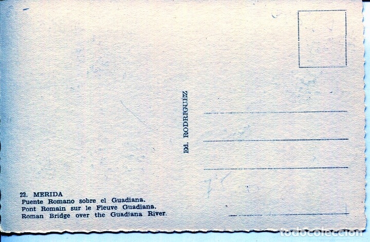 Postales: M&Eacute;RIDA-PUENTE ROMANO- RODRIGUEZ - Foto 2