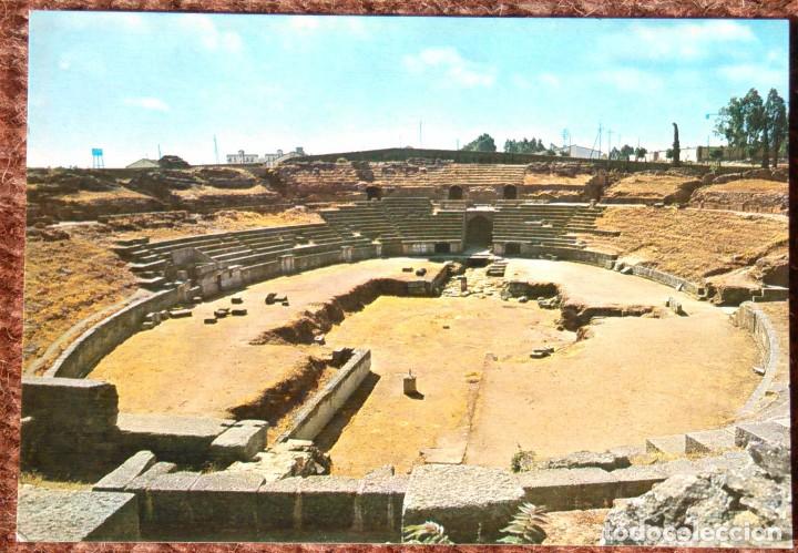 Postales: MERIDA - ANFITEATRO ROMANO - Foto 1