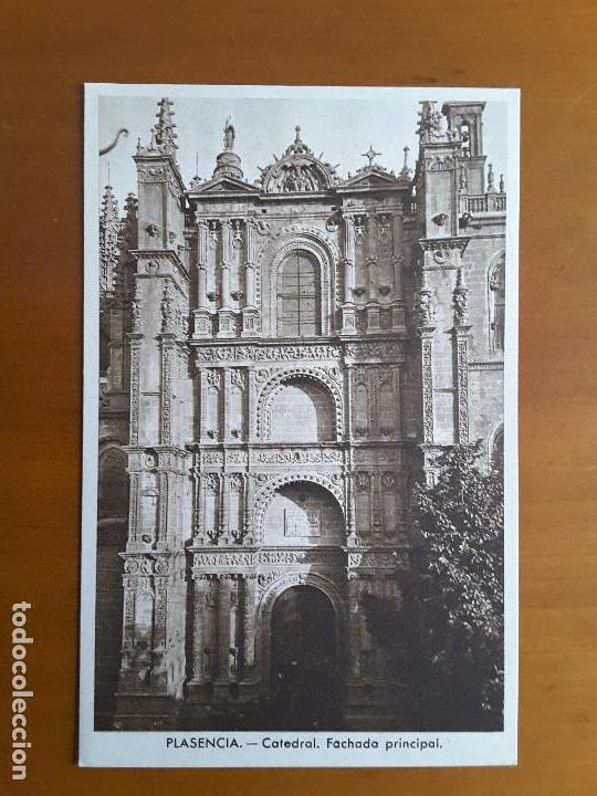 Postales: POSTAL PLASENCIA - CATEDRAL - Foto 1