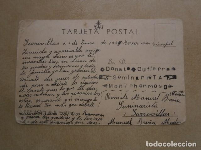 Postales: Postal coria, torre de la catedral - Foto 2