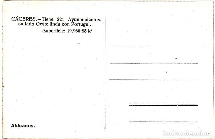 Postales: PC-206 C&Aacute;CERES. ALDEANOS - Foto 2