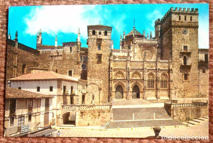 Postales: GUADALUPE - PLAZA Y MONASTERIO - Foto 1