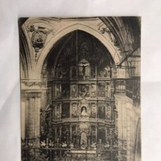 Cartes Postales: GUADALUPE (CÁCERES) EL ALTAR MAYOR (POR GIRALDO DE MERLO). FOTOTIPIA THOMAS NO. 2879 (H.1910?). Lote 136321734