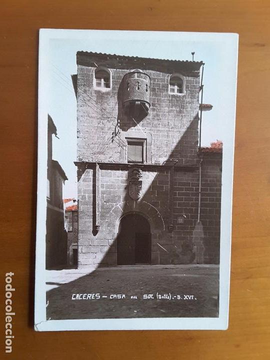 Postales: POSTAL DE C&Aacute;CERES - CASA DEL SOL - Foto 1
