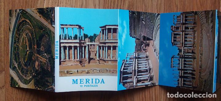 Postales: M&eacute;rida. Libro acorde&oacute;n con 12 postales - Foto 2