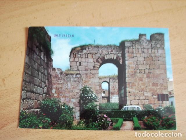 Postales: MERIDA  ( BADAJOZ ) ALCAZABA  ARABE - Foto 1