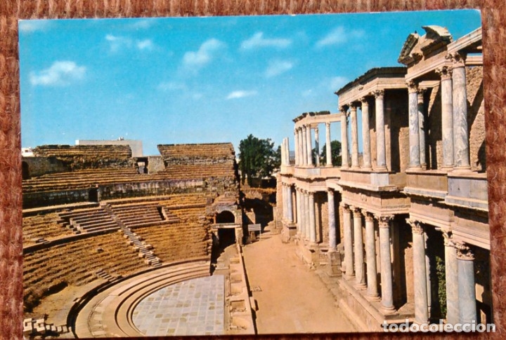Postales: MERIDA - TEATRO ROMANO - Foto 1