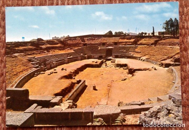Postales: MERIDA - ANFITEATRO ROMANO - Foto 1
