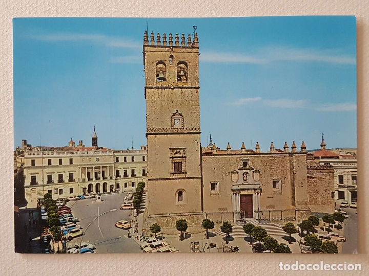 Postales: BADAJOZ LA CATEDRAL POSTAL - Foto 1