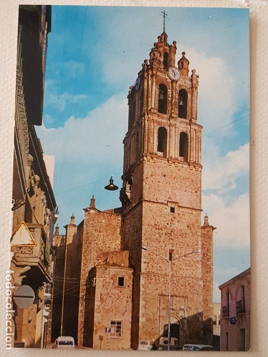 Postales: ALMENDRALEJO BADAJOZ IGLESIA POSTAL - Foto 1