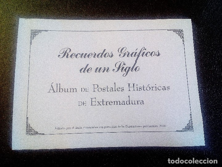 Postales: 190 postales históricas de Extremadura en lujoso álbum. Recuerdos de un Siglo Gráfico - Foto 3 - 180331930