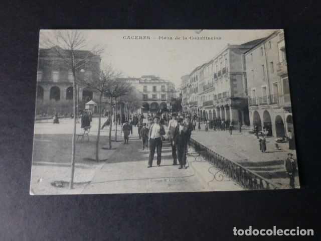 Postales: CACERES PLAZA DE LA CONSTITUCION - Foto 1