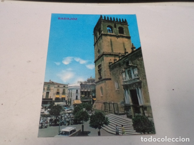 Postales: BADAJOZ - POSTAL BADAJOZ - CATEDRAL - Foto 1