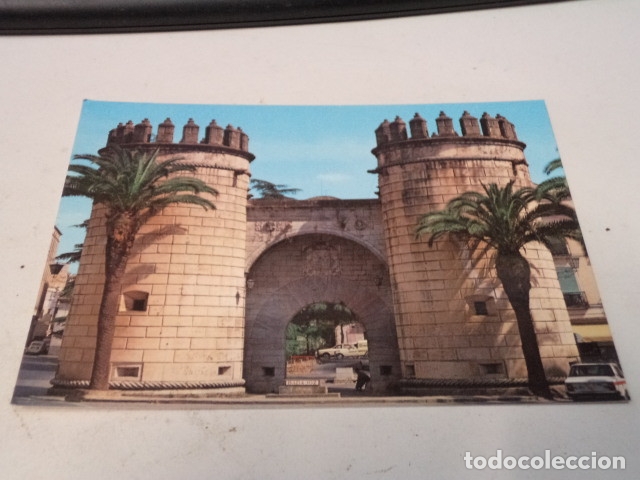 Postales: BADAJOZ - POSTAL BADAJOZ - PUERTA PALMA - Foto 1